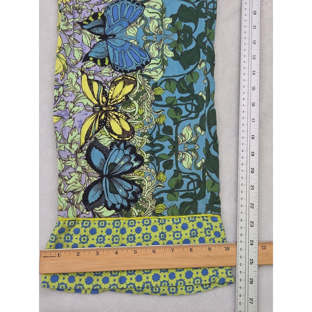 Anthropologie Alexandra Farmer Secret Garden Butterfly Pajama Pants Size Small - Picture 10 of 13